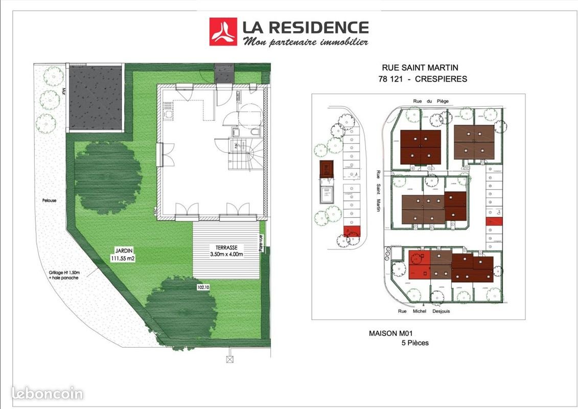 Maison à vendre, 100m², Crespières