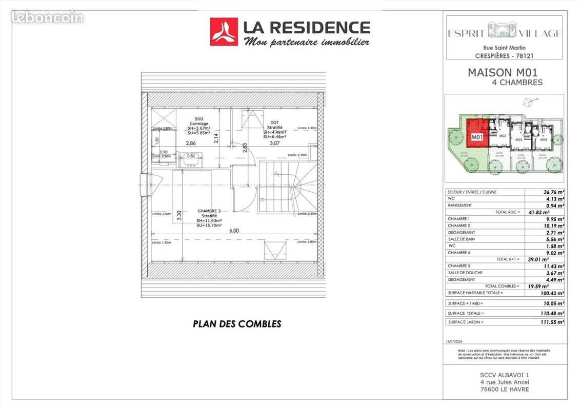 Maison à vendre, 100m², Crespières