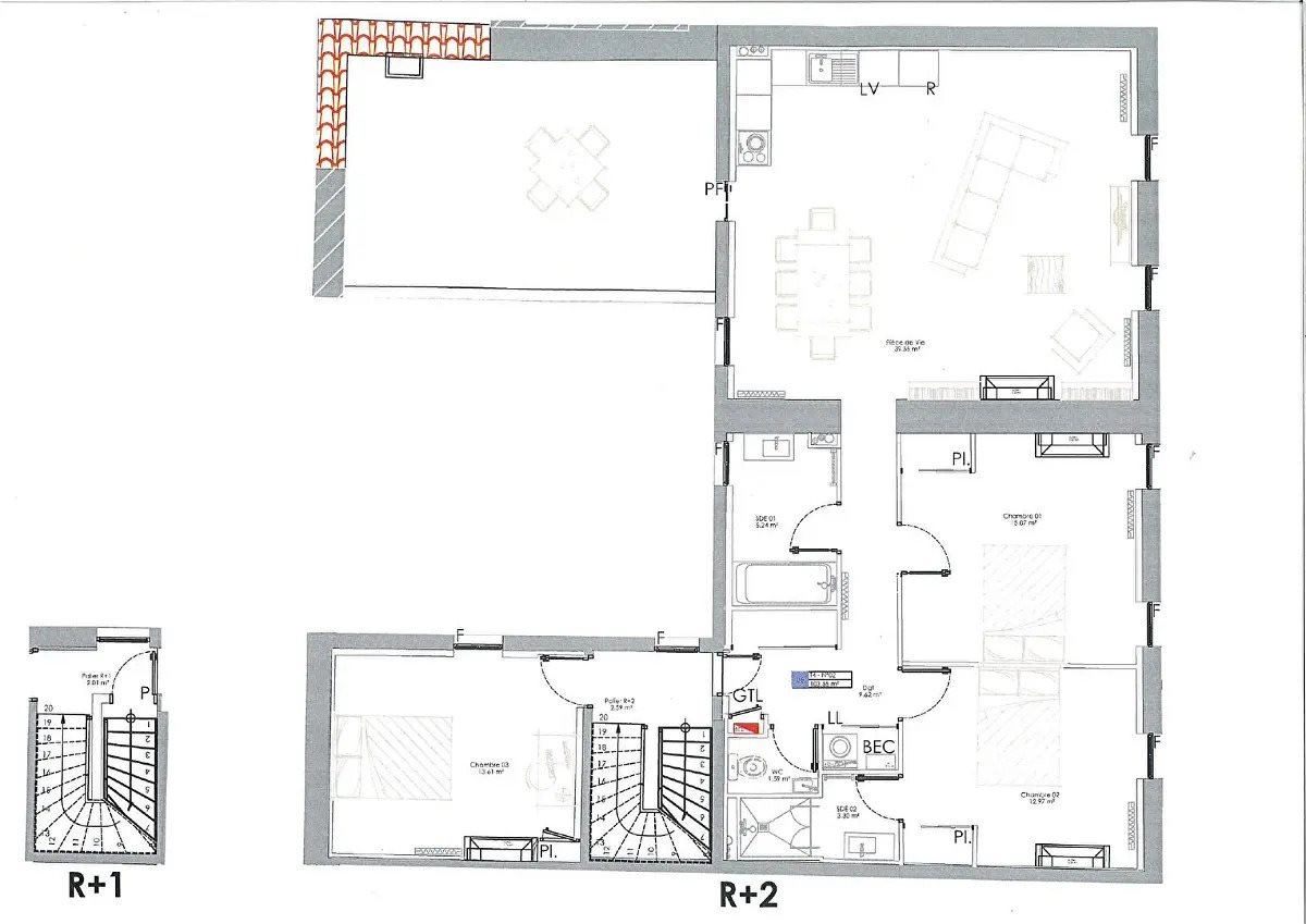 Appartement à vendre, 103m², Rochefort