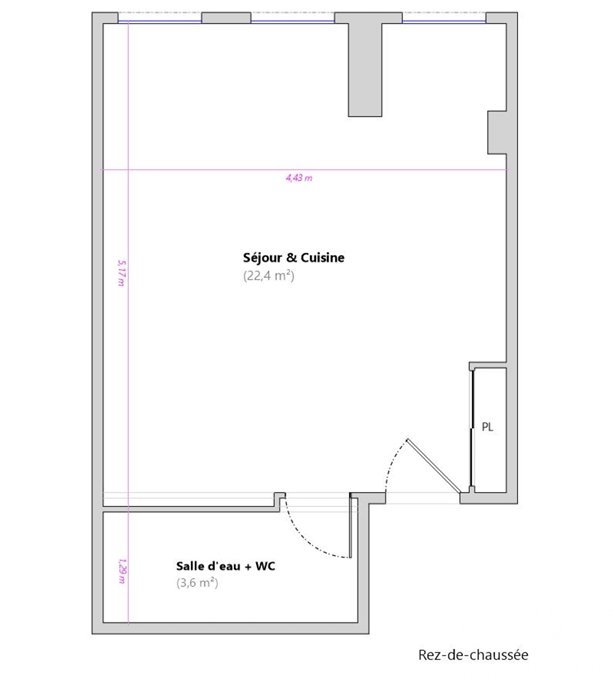 Appartement à vendre, 26m², Épinay-sur-Seine