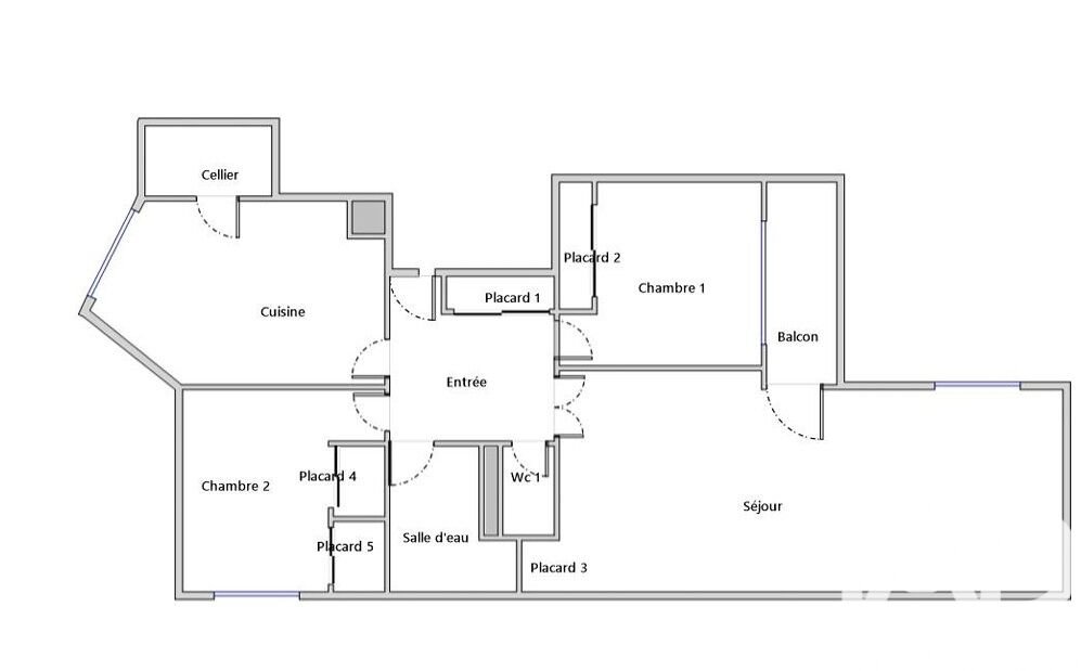 Appartement à vendre, 80m², Ermont