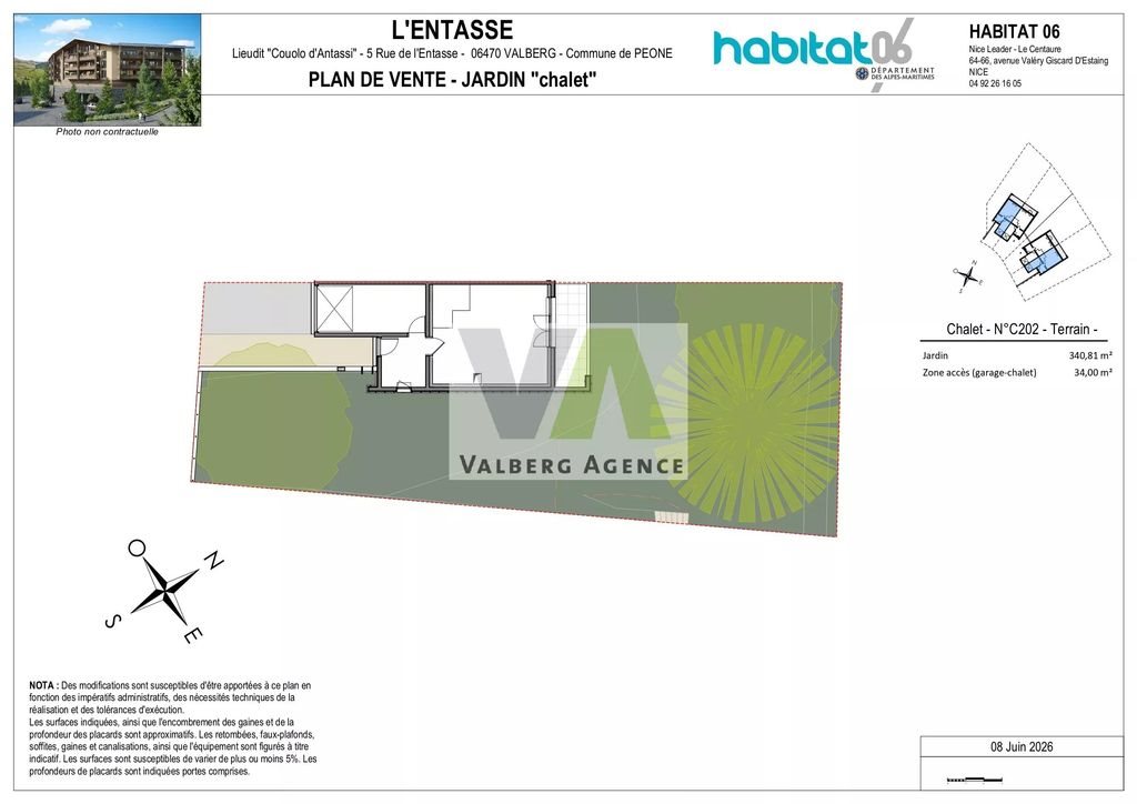 Maison à vendre, 66m², Péone (Valberg)