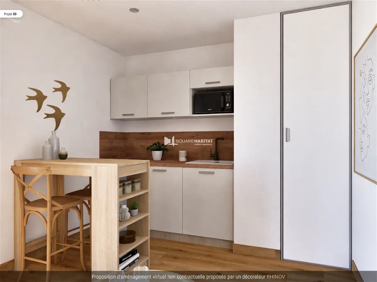 Appartement à vendre, 21m², Pechbonnieu