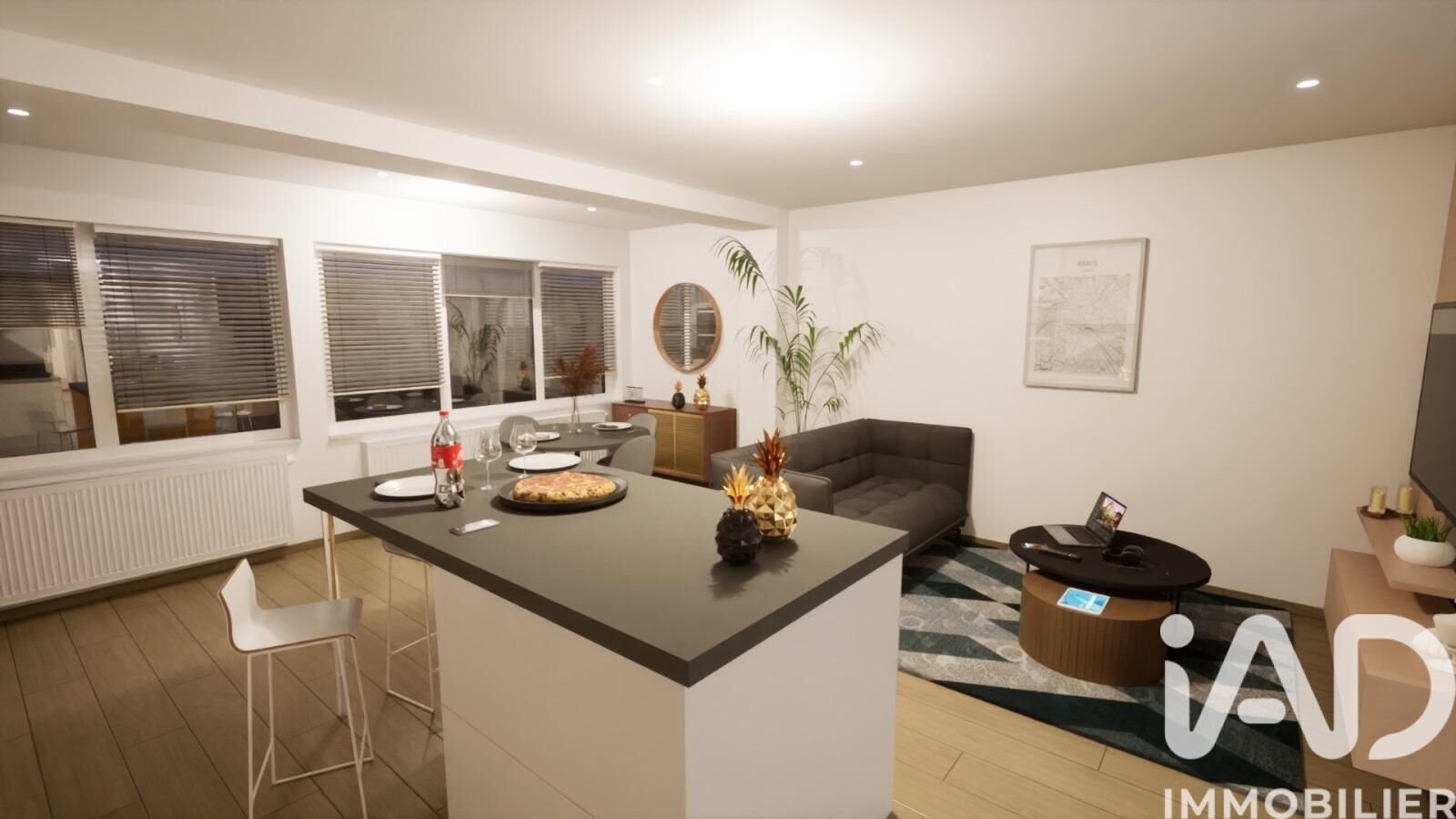 Appartement à vendre, 73m², Nancy