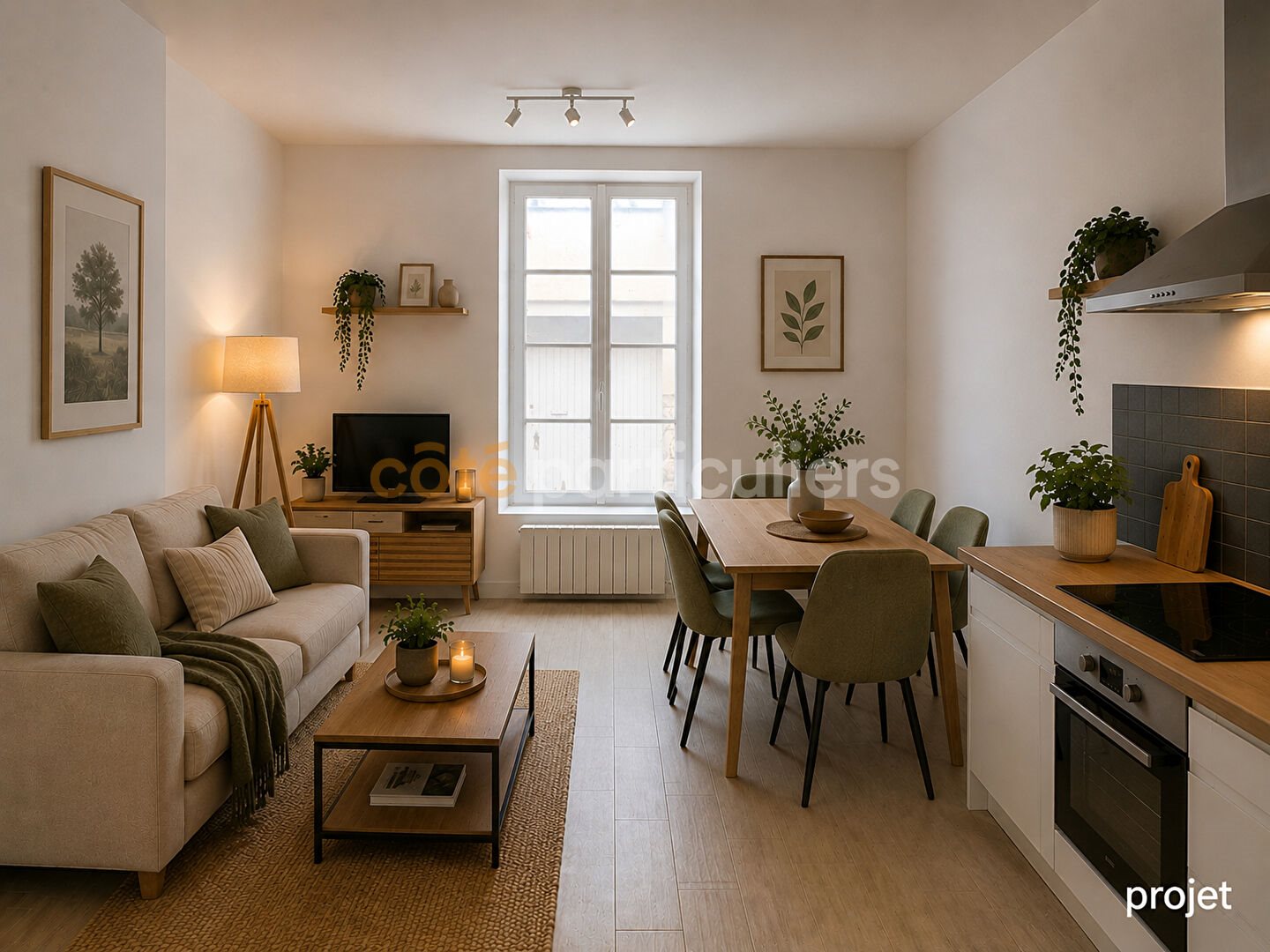 Appartement à vendre, 29m², Luçon