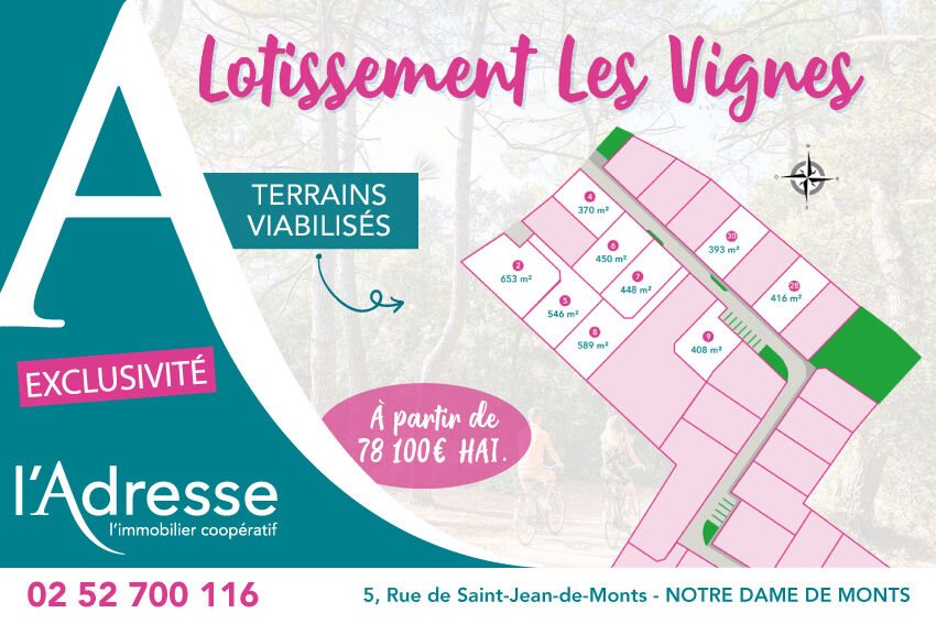 Maison à vendre, 39m², Notre-Dame-de-Monts