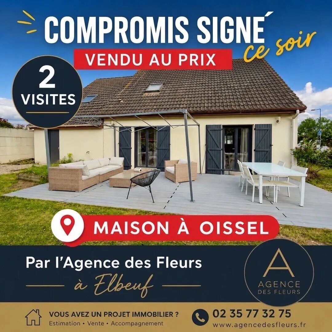 Maison à vendre, 100m², Oissel