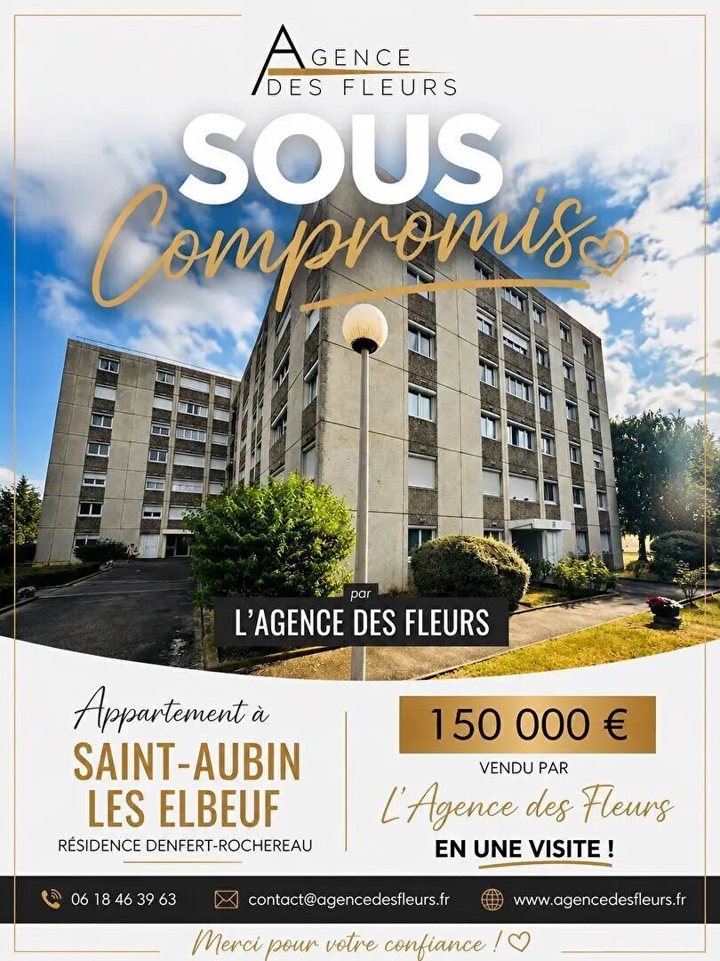 Appartement à vendre, 102m², Saint-Aubin-lès-Elbeuf