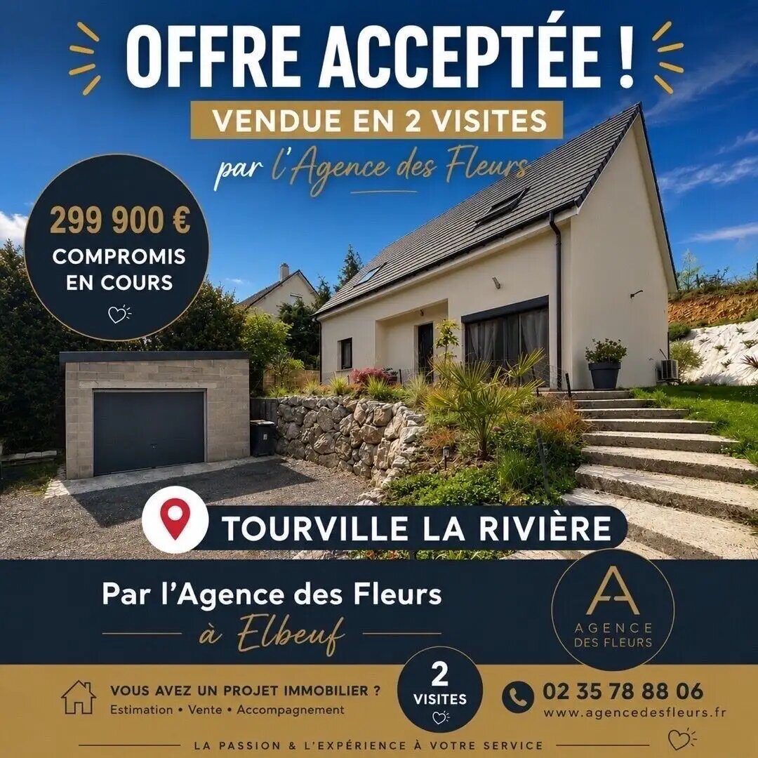 Maison à vendre, 120m², Tourville-la-Rivière