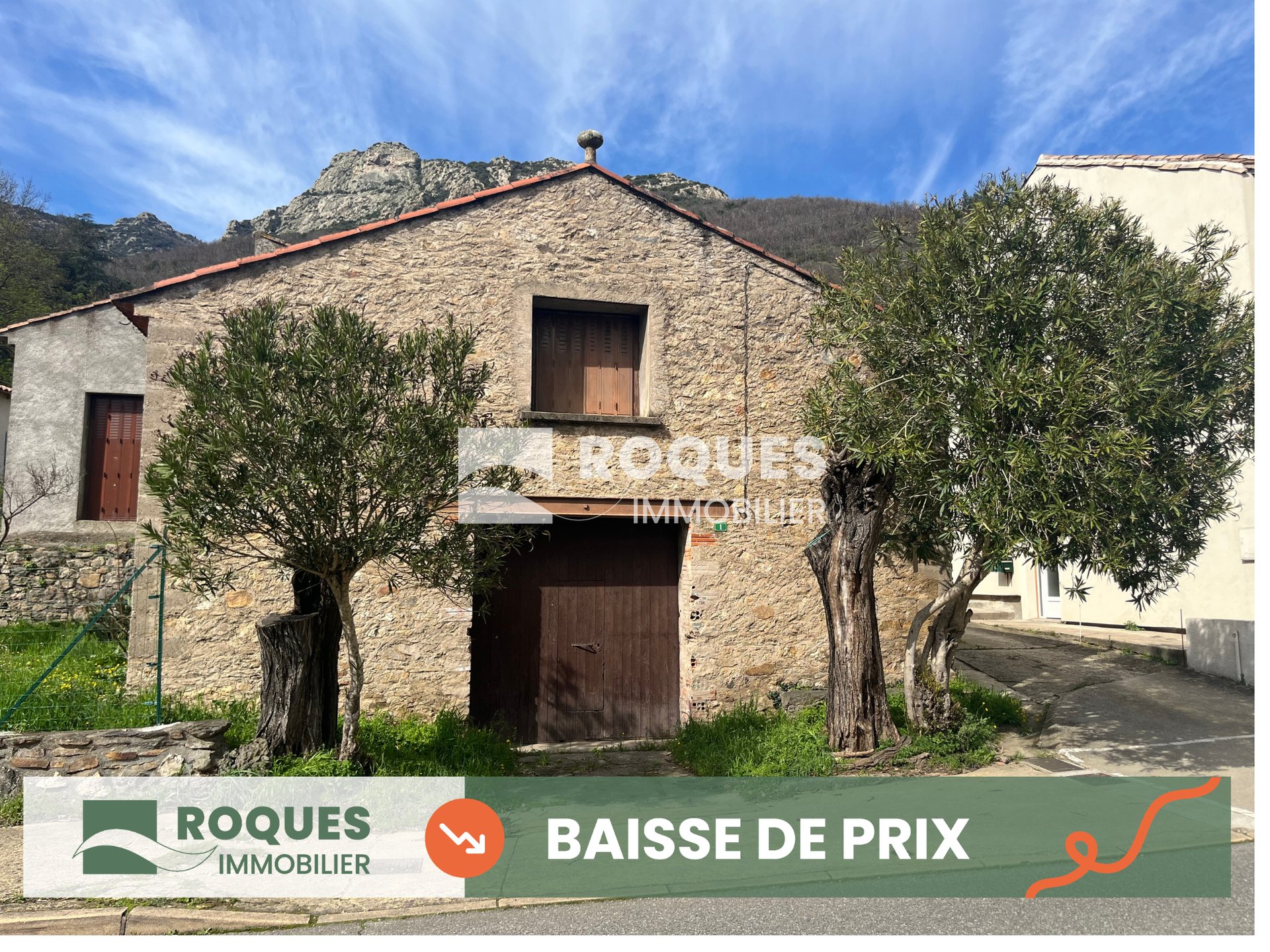 Maison à vendre, 4m², Colombières-sur-Orb