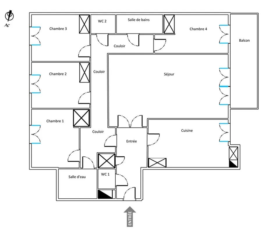 Appartement à vendre, 106m², Châtillon