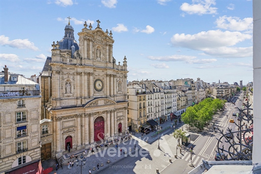 Rue Saint-Antoine - Dernier Etage - Vues - 35.16 m² Loi Carrez · à Paris 4ème · 35 m² · 485 000 €