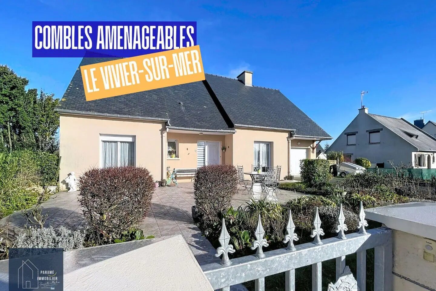 Maison à vendre, 92m², Le Vivier-sur-Mer