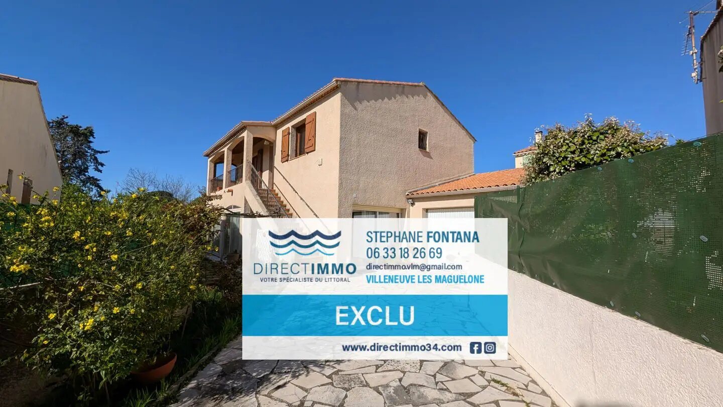 Maison à vendre, 134m², Villeneuve-lès-Maguelone