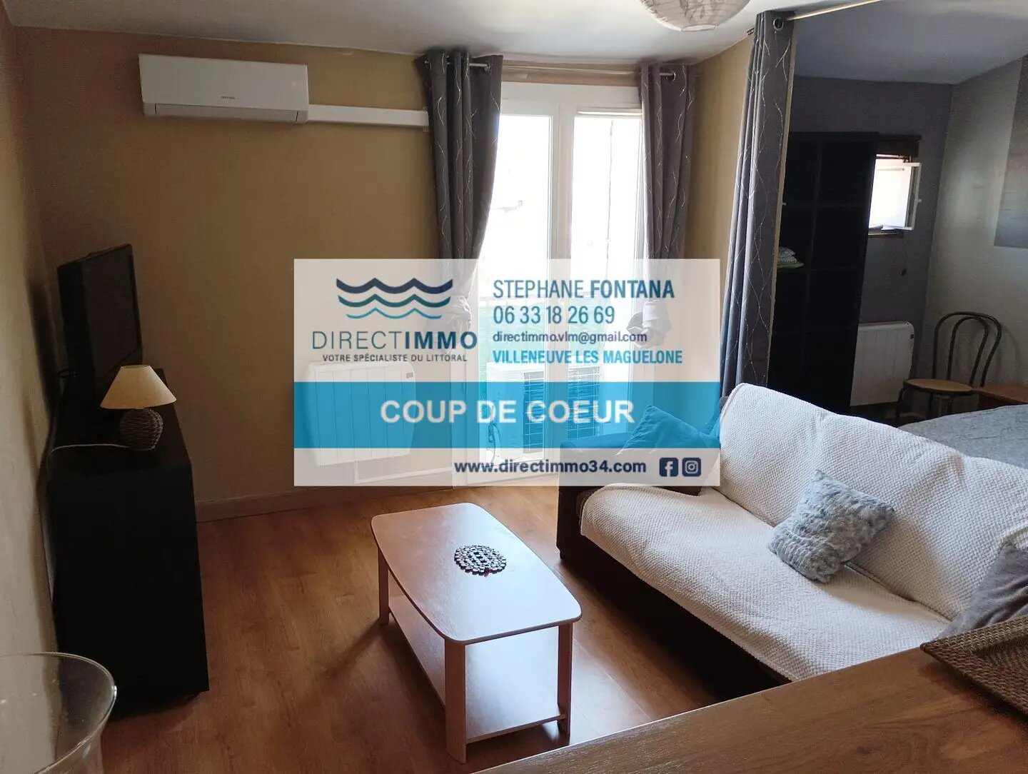 Appartement à vendre, 30m², Villeneuve-lès-Maguelone
