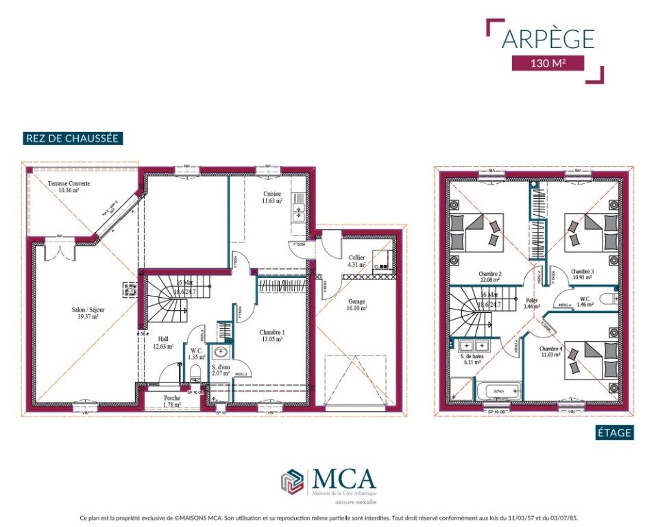 Maison à vendre, 130m², Montlieu-la-Garde