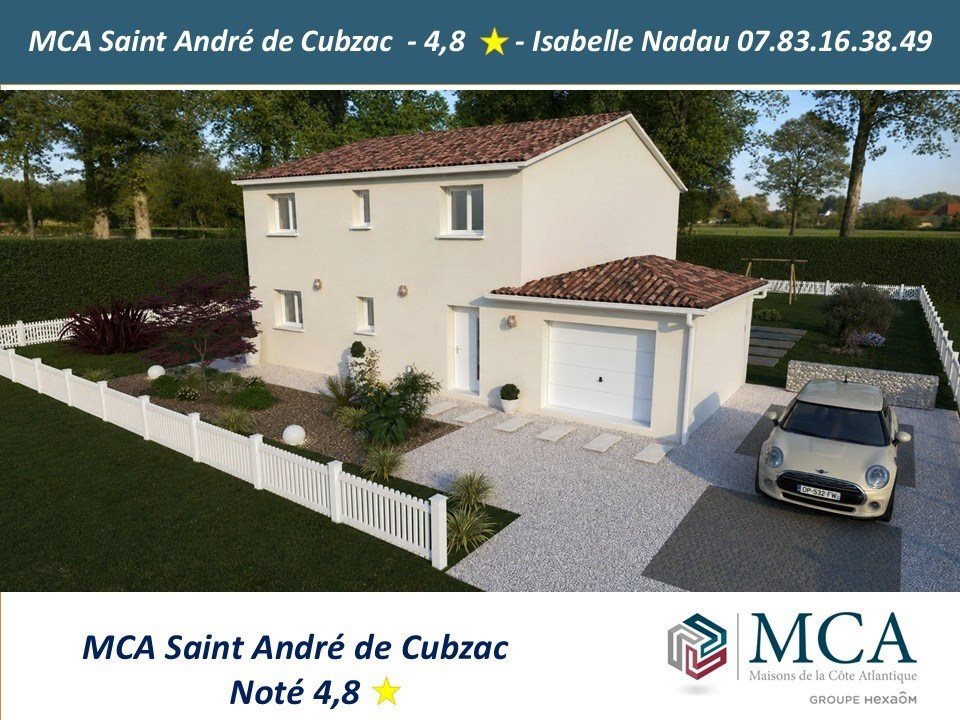 Maison à vendre, 70m², Saint-André-de-Cubzac