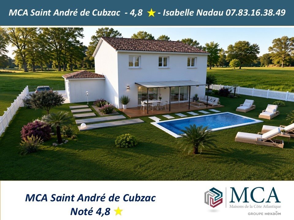 Maison à vendre, 70m², Saint-André-de-Cubzac