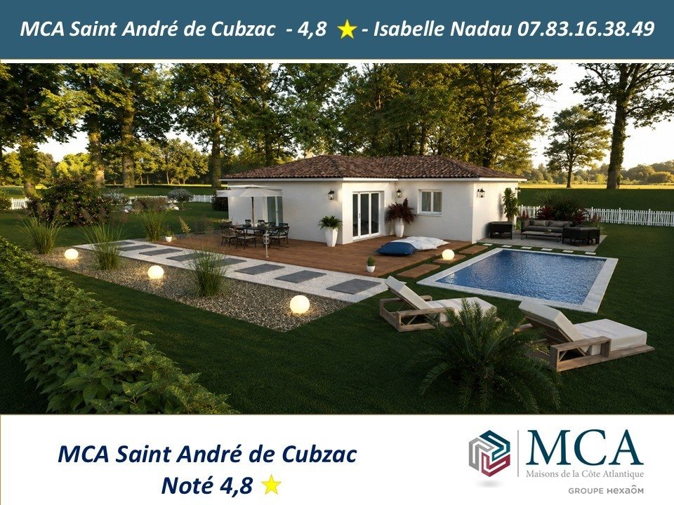 Maison à vendre, 85m², Saint-André-de-Cubzac