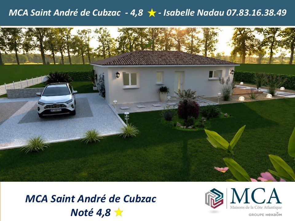 Maison à vendre, 85m², Saint-André-de-Cubzac