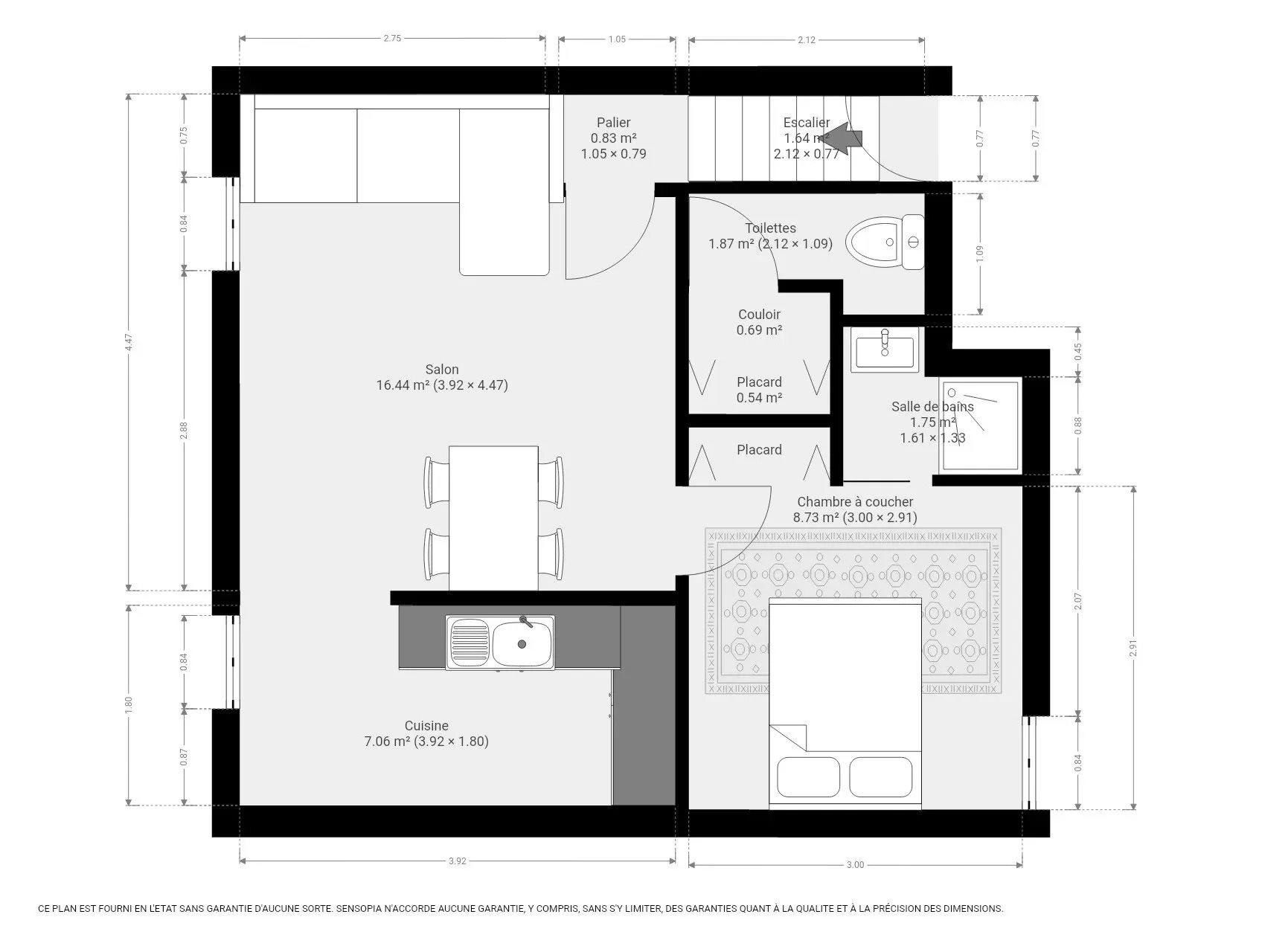 Maison à louer, 38m², Le Bugue