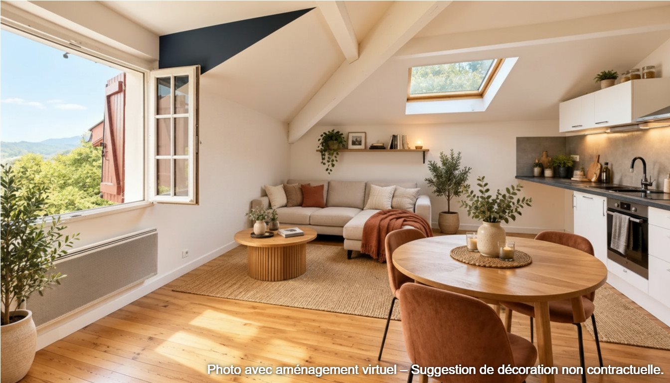 Appartement à vendre, 45m², Ustaritz