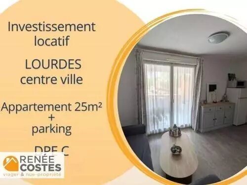 Appartement à vendre, 25m², Lourdes