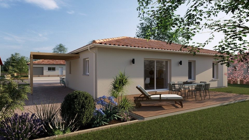 Maison à vendre, 90m², Objat