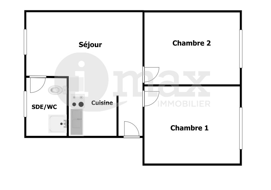 Appartement à vendre, 53m², Asnières-sur-Seine