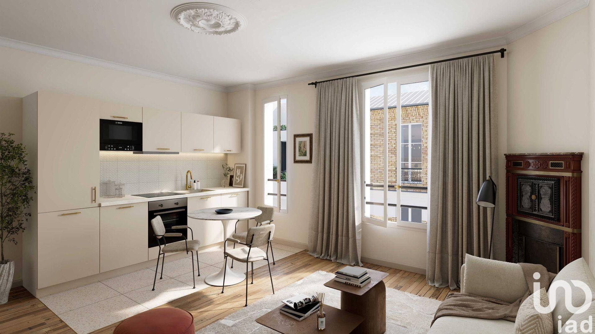 Appartement à vendre, 49m², Levallois-Perret