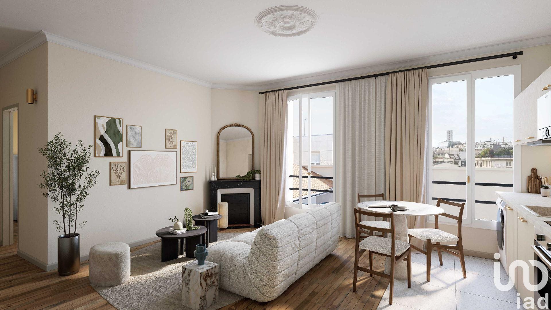 Appartement à vendre, 49m², Levallois-Perret