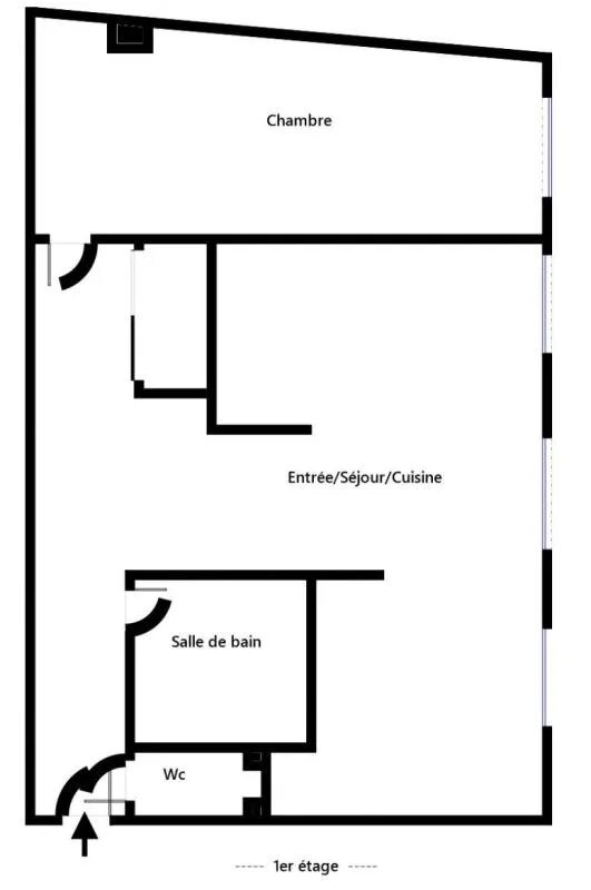 Appartement à vendre, 51m², Clamart