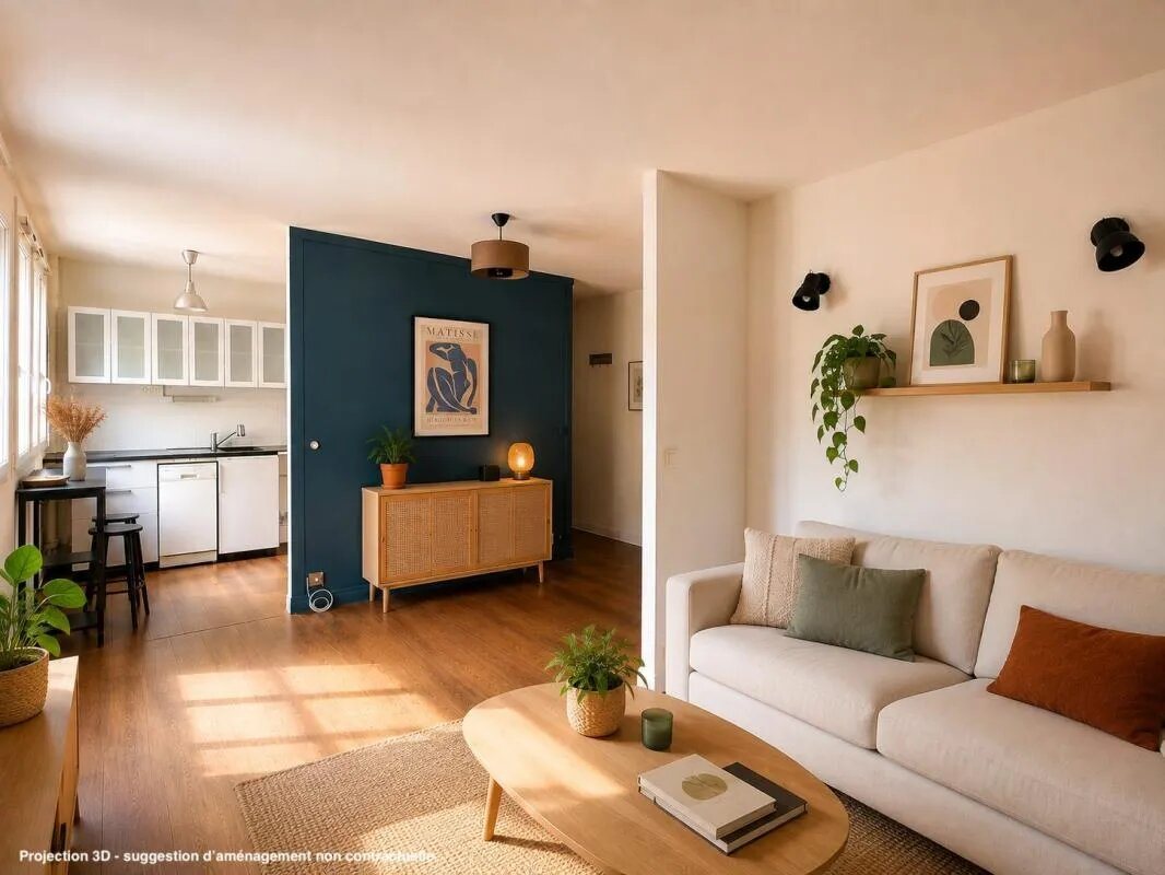 Appartement à vendre, 51m², Clamart