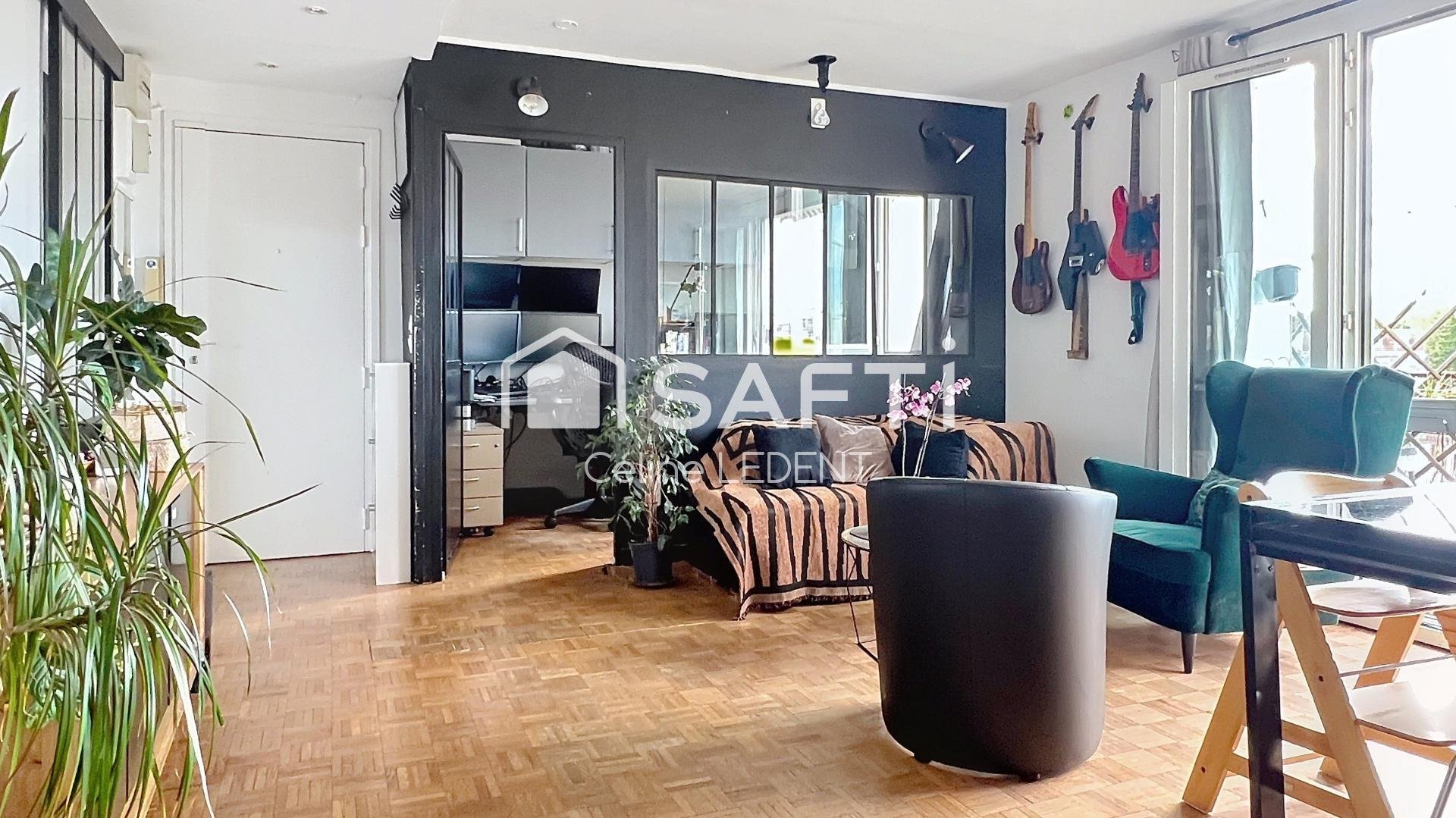 Appartement à vendre, 62m², Maisons-Alfort
