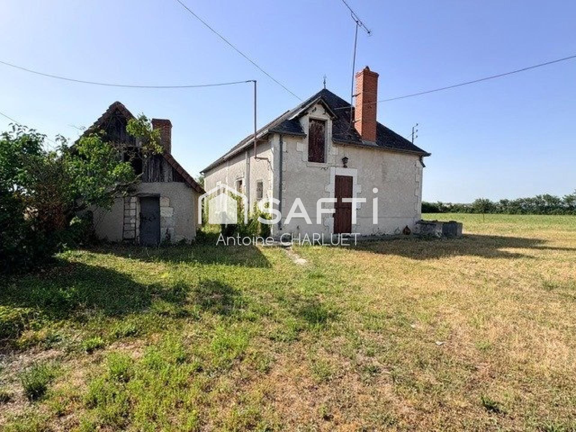Maison à vendre, 61m², Palluau-sur-Indre