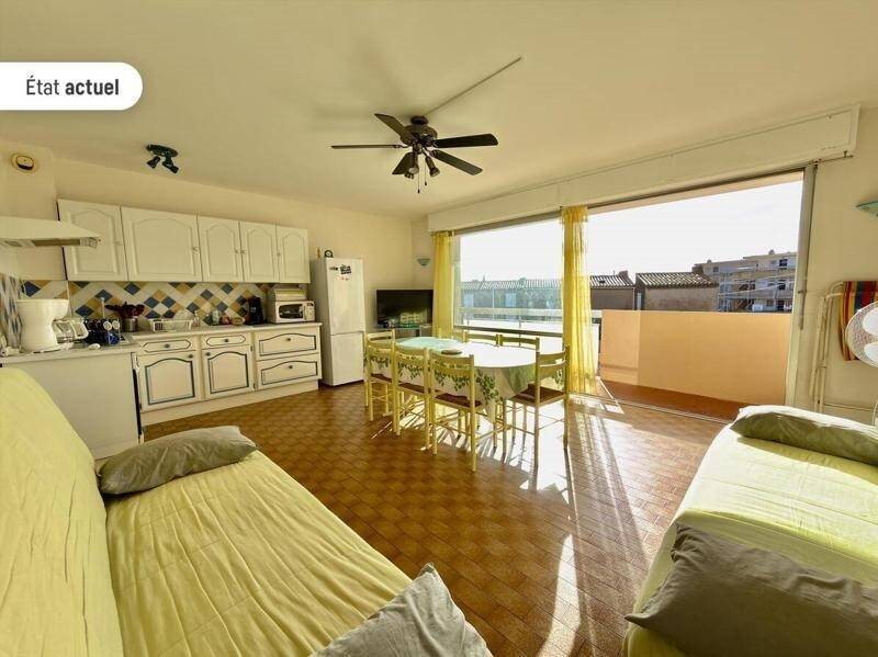 Appartement à vendre, 45m², Valras-Plage