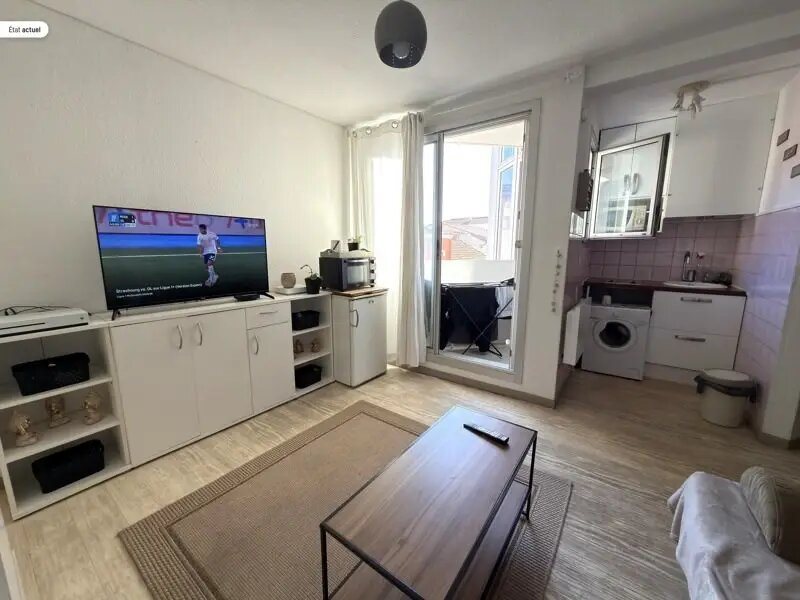 Appartement à vendre, 20m², Valras-Plage