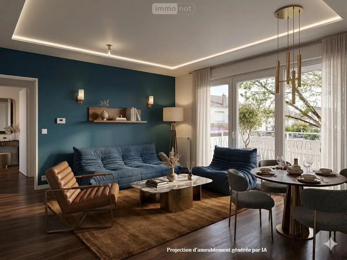 Appartement à vendre, 62m², Angers
