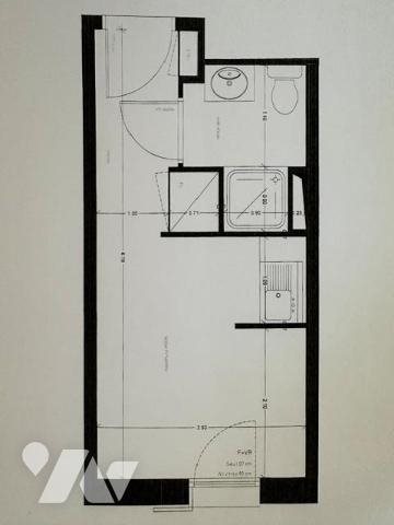 Appartement à vendre, 16m², Angers
