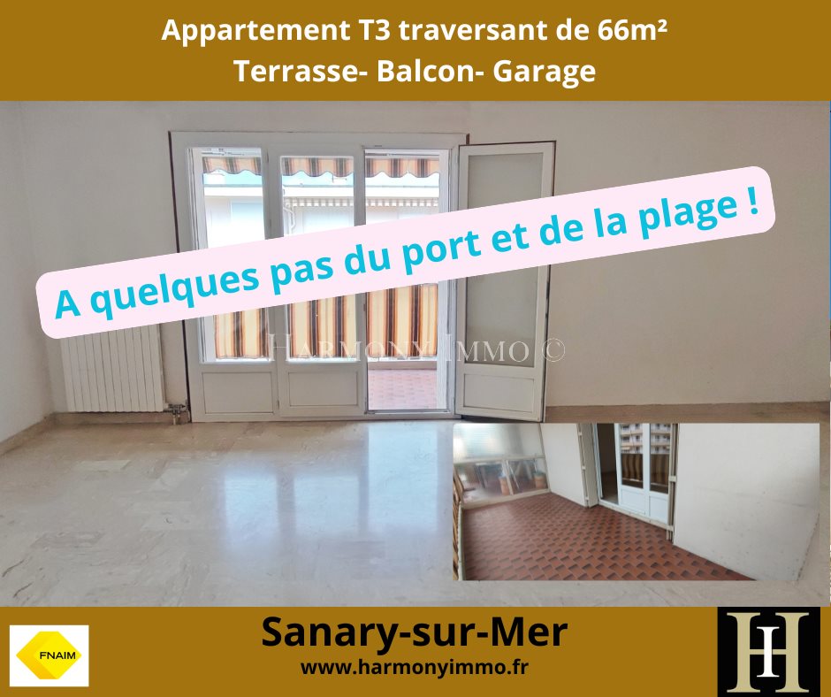 Appartement à vendre, 66m², Sanary-sur-Mer