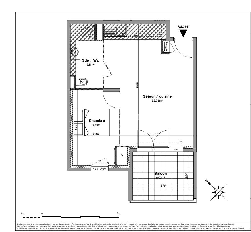 Appartement à vendre, 40m², Fréjus