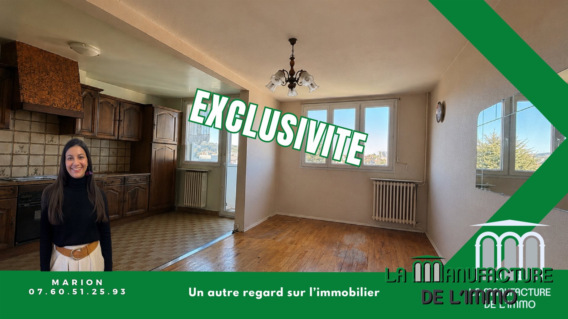 Appartement à vendre, 56m², Saint-Étienne