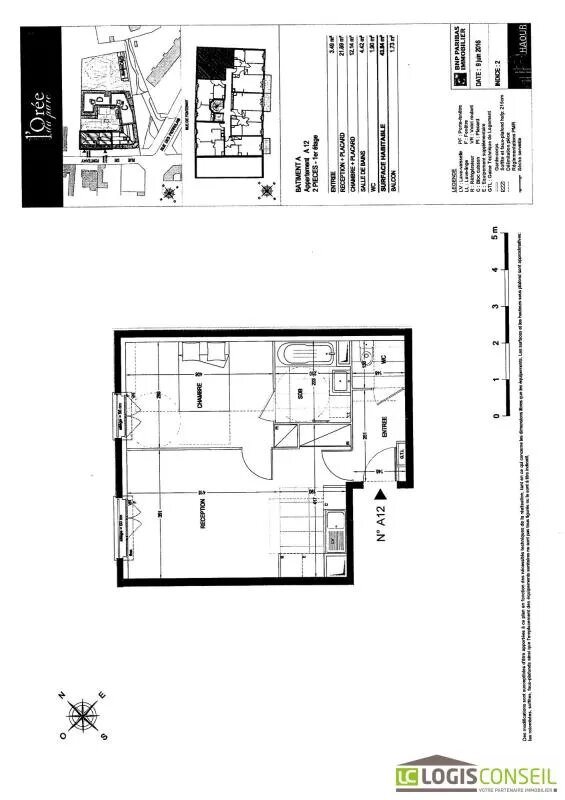 Appartement à vendre, 44m², Viry-Châtillon