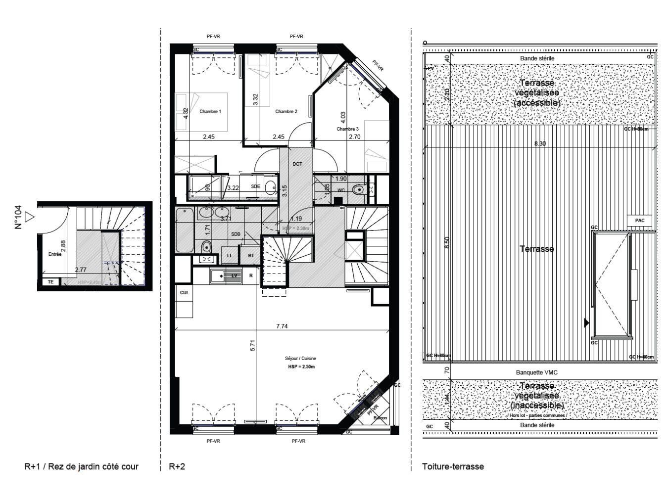 Appartement à vendre, 93m², Saint-Germain-en-Laye
