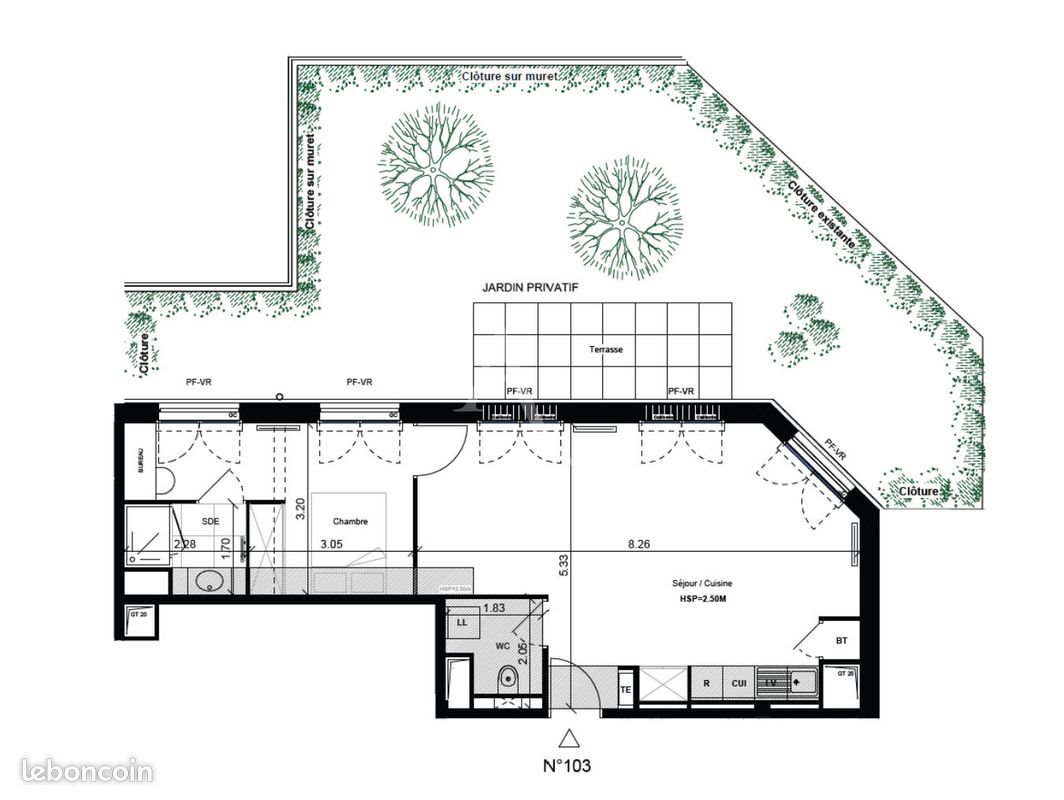 Appartement à vendre, 54m², Saint-Germain-en-Laye