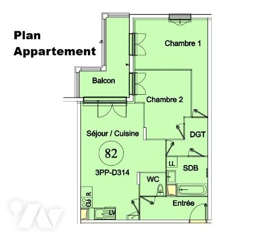 Appartement à vendre, 64m², Montfermeil