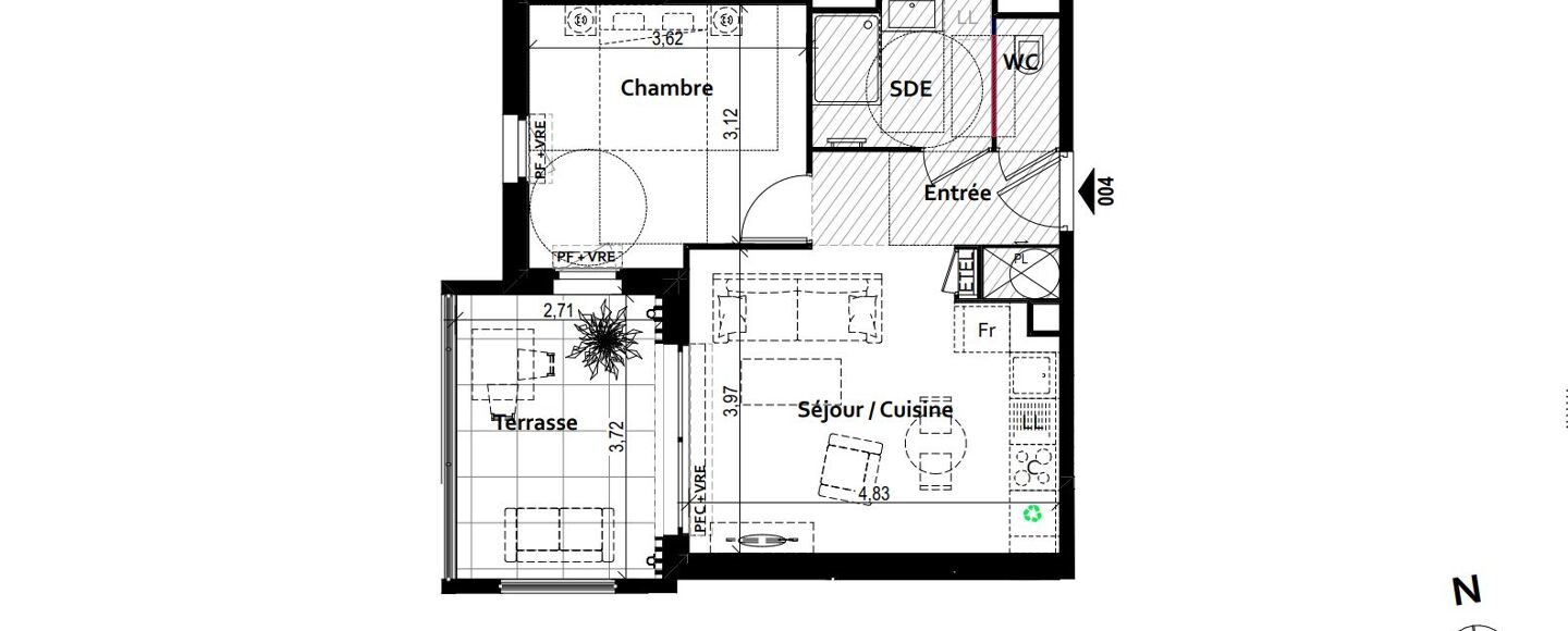 Appartement à vendre, 40m², Fréjus