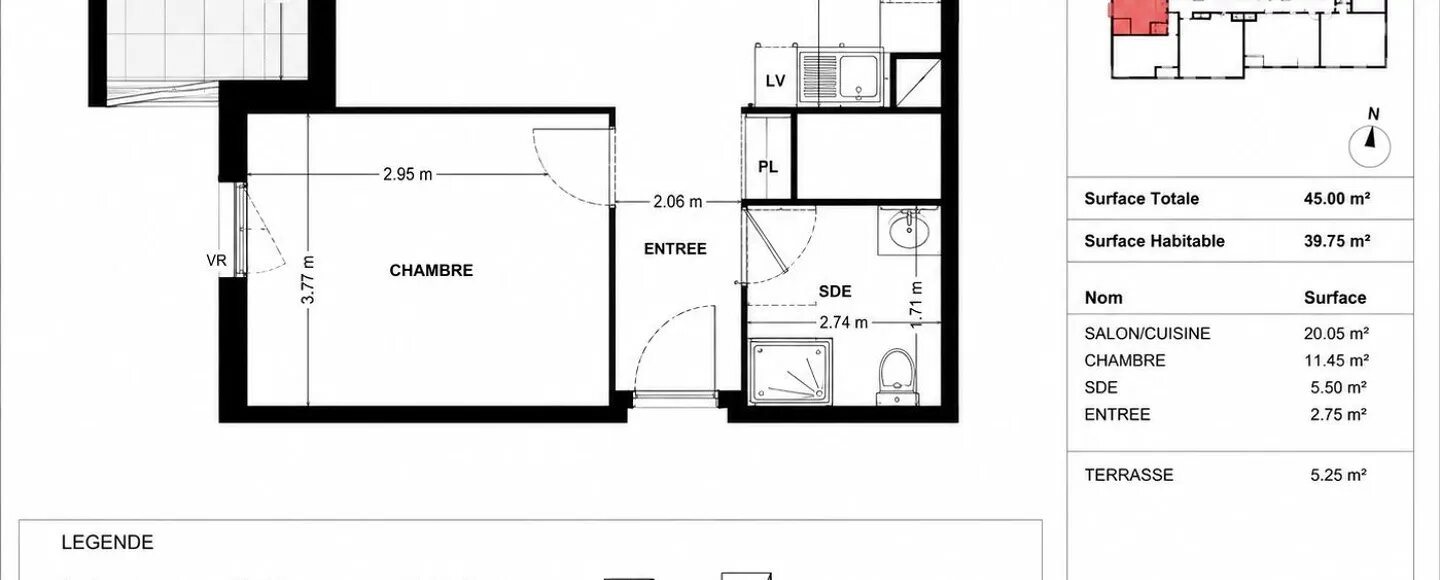 Appartement à vendre, 39m², Agde (Cap d'Agde)