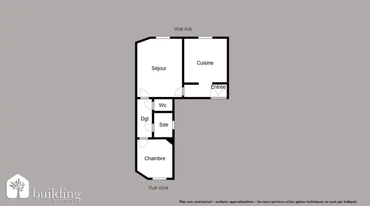 Appartement à vendre, 38m², Courbevoie