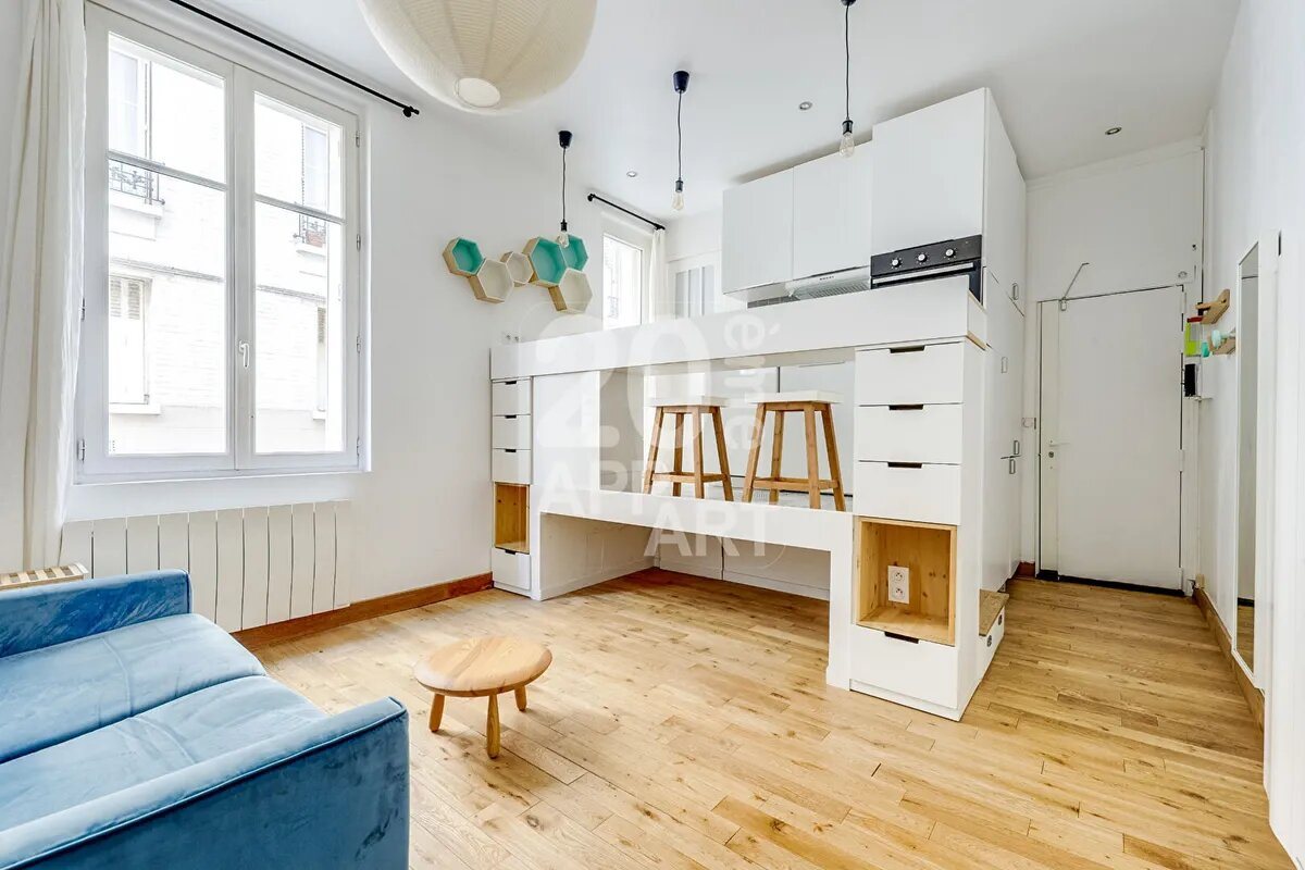 Appartement à vendre, 21m², Paris 20ème